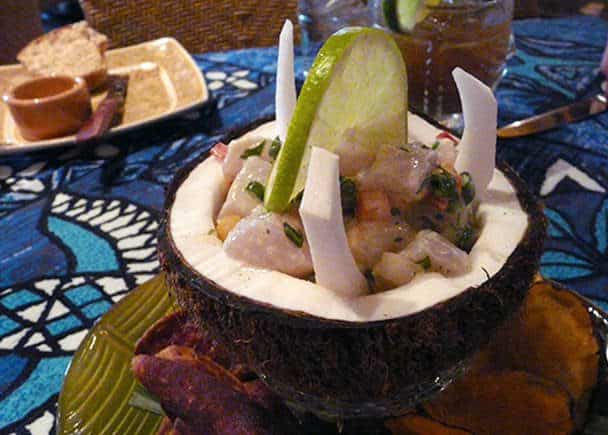 Coconut Ceviche
