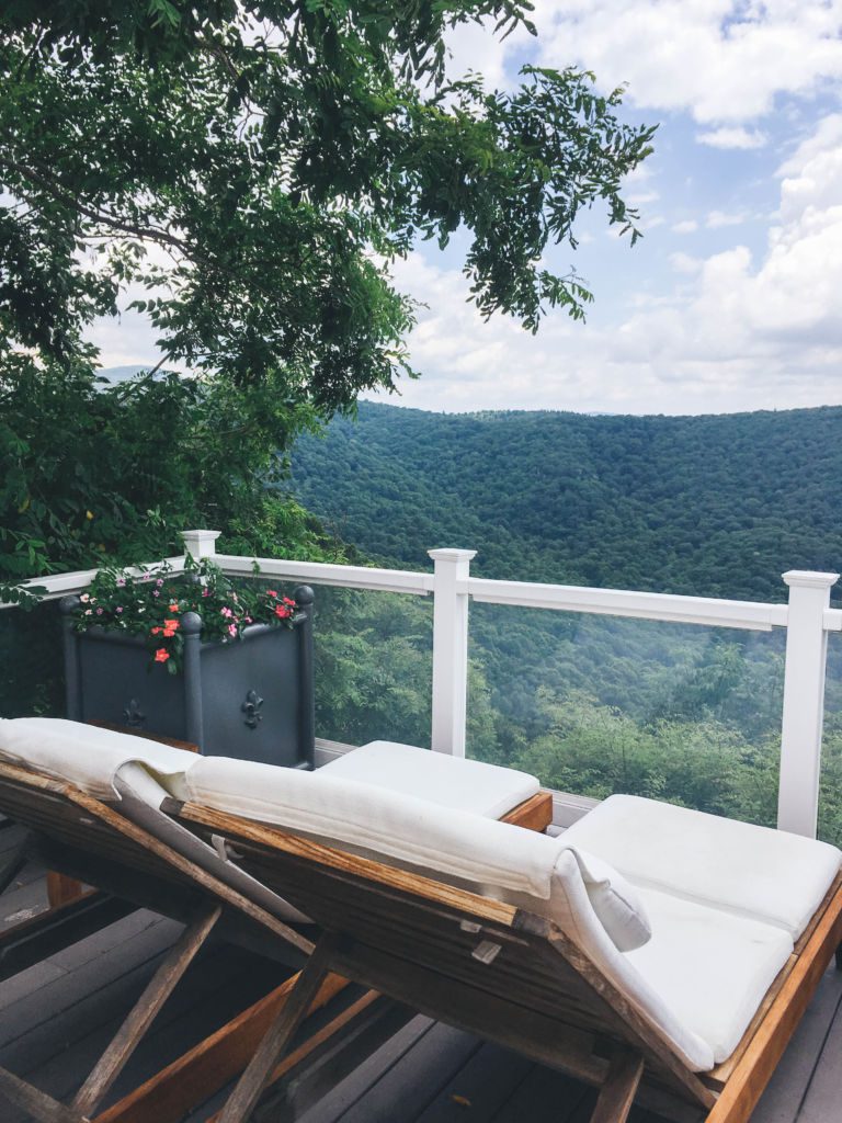 Inside Westglow Resort and Spa, a luxury retreat in Blowing Rock, North Carolina.