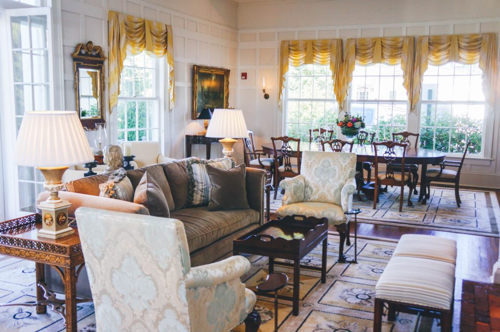 Inside Westglow Resort and Spa, a luxury retreat in Blowing Rock, North Carolina.