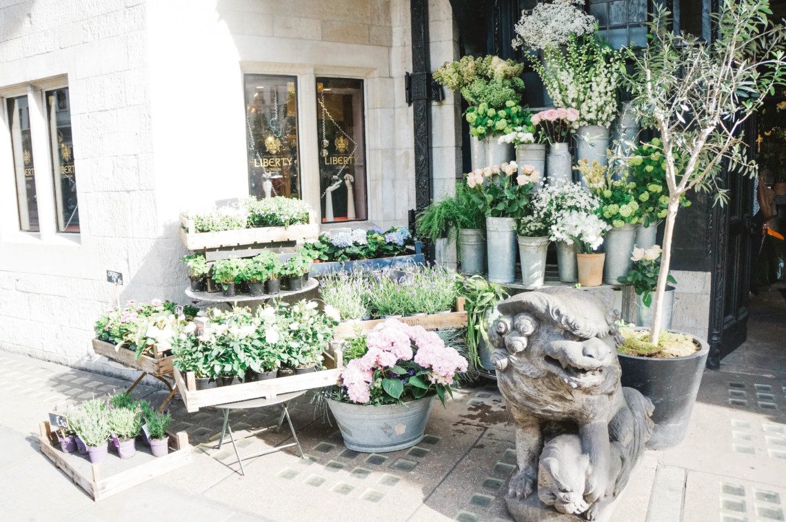 London in January, one girl's attempt to survive a solo holiday.