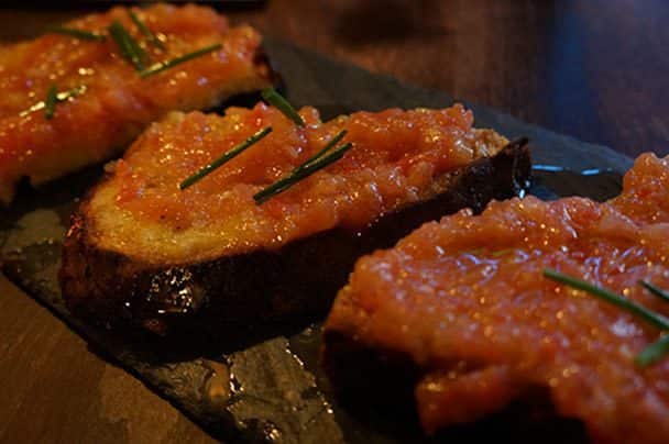 Smoke Oil Salt Tomato Bread