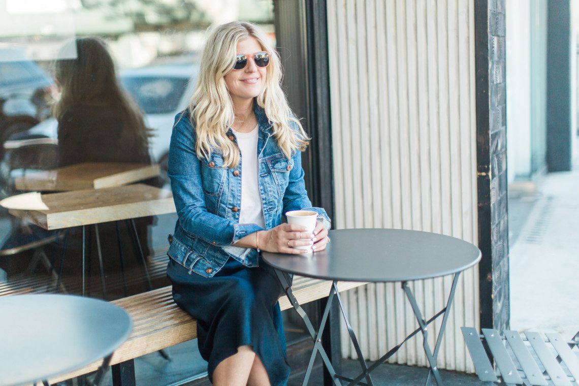 Vince Satin Midi Skirt