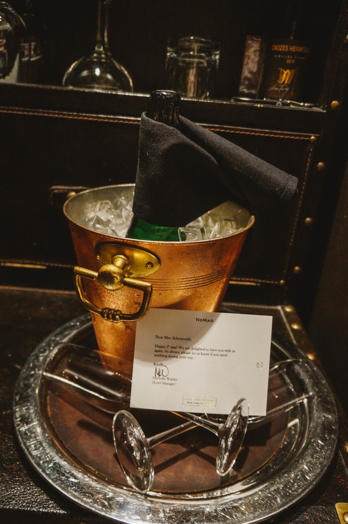 The Nomad NYC is a cool boutique hotel and my favorite place to stay when I'm in the city.