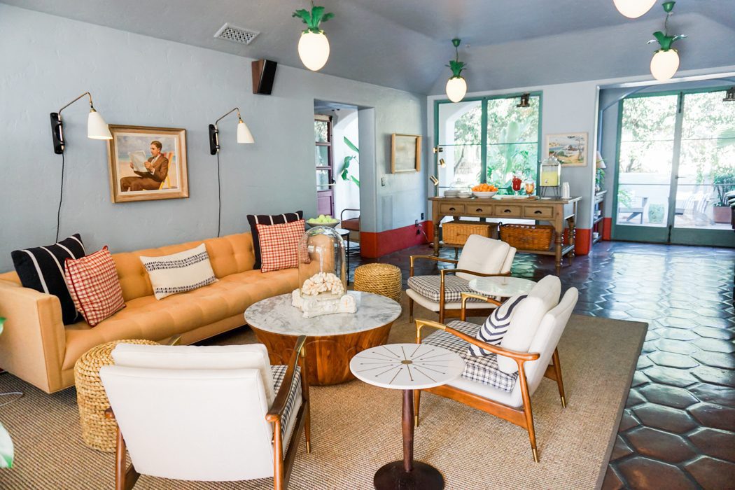 Palihouse Santa Barbara sitting room